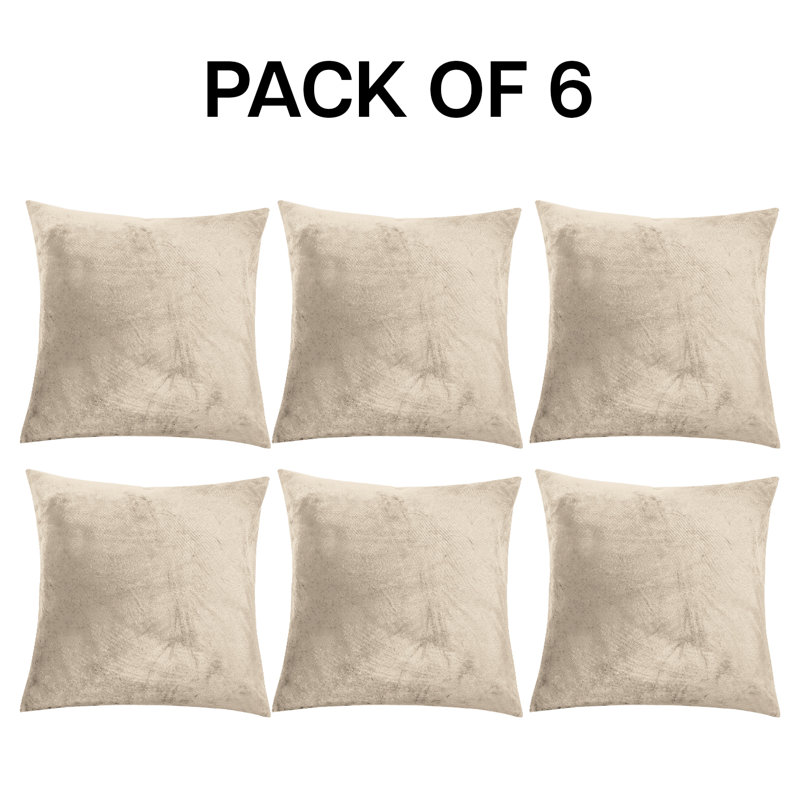 Square Scatter Cushion Cushion Cover, Beige