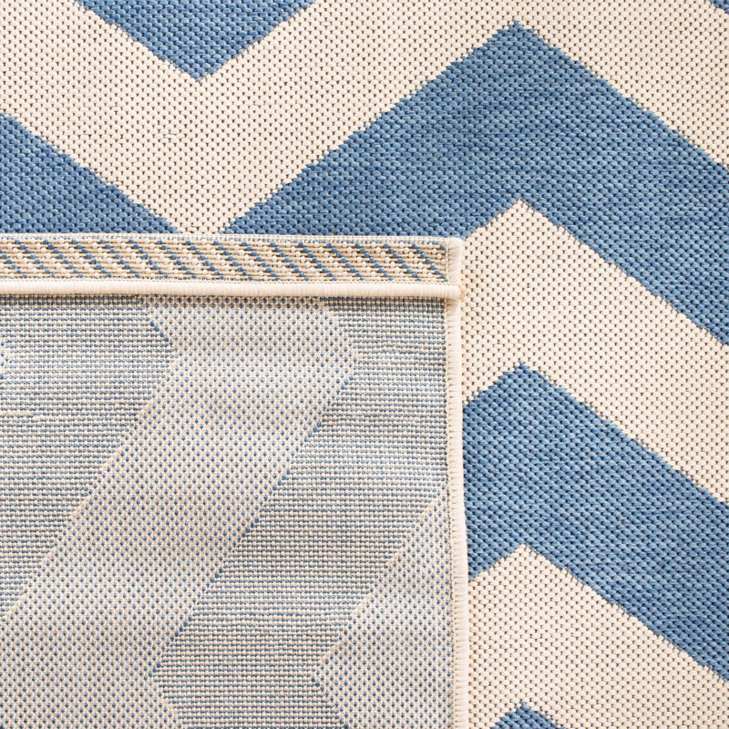 Arneshia Geometric Rust/Light Gray Indoor / Outdoor Area Indoor/Outdoor Area Rug, Rectangle 8' x 11'2"