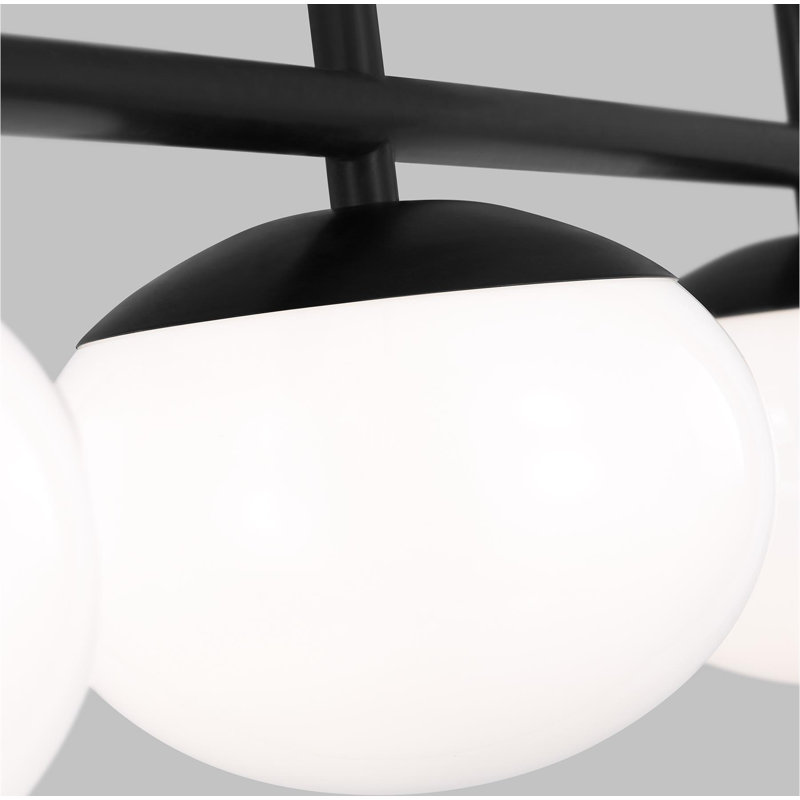 Vibi 4-Light Chandelier, Aged Iron