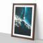 Explosion of Stars Above the Mountains - Picture Frame Painting Print-55536039-55536035
