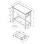 Versatile End Table With Durable Construction And Stylish Appeal For Any Room
