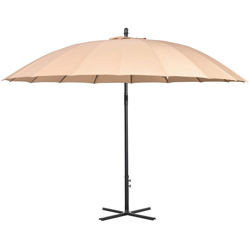 Curtis 3m Traditional Parasol, Khaki