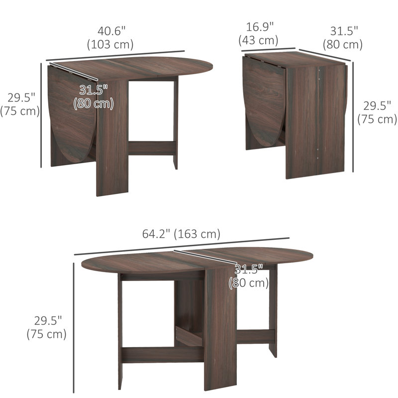 Kellson Dining Table, Brown