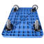 Chariot de manutention pliable d'une capacité de 300 kg (660 lb) - Version pliable améliorée avec poignée pivotante pour un transport facile des marchandises - Plateforme utilitaire robuste et polyvalente