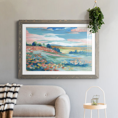 " Pastoral View " Painting Print