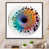 Black Floater Framed