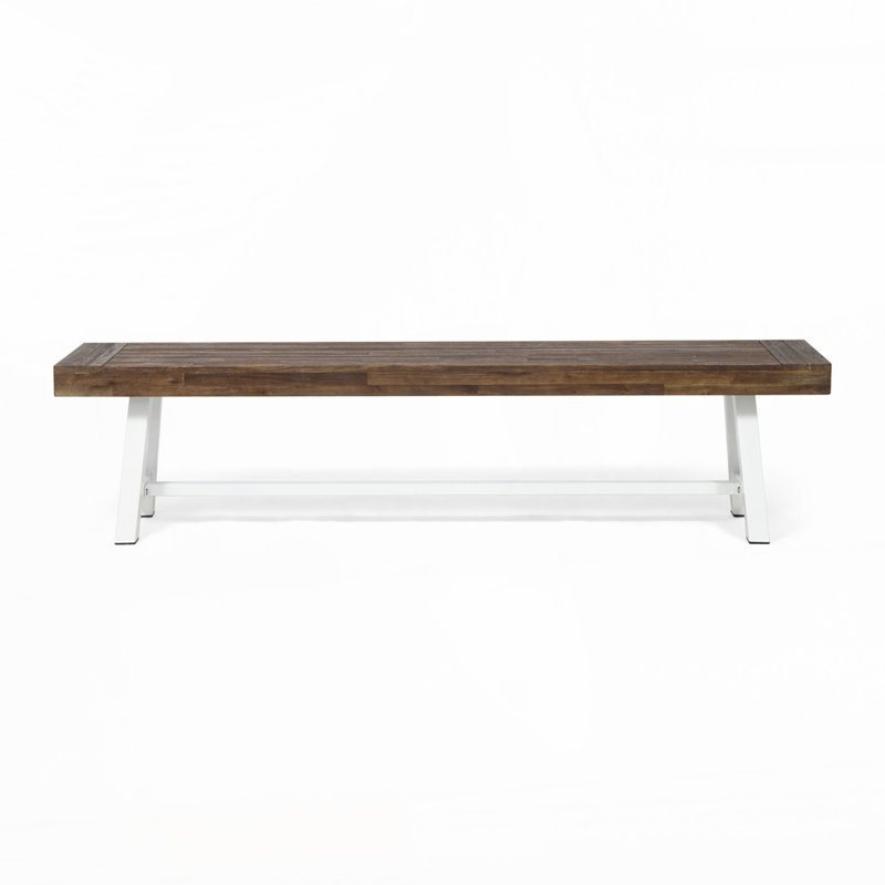 Banc de jardin en bois pour 2 personnes