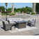 5 - Person Patio Conversation Sets with Cushions
