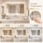 Miroir de salle de bain 48 po x 32 po à DEL-892343676