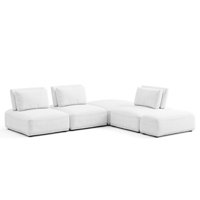 Canapé modulaire 5 pièces Aukeem