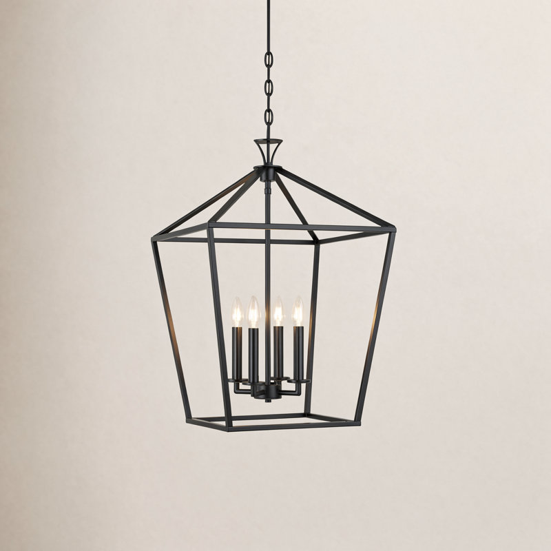 Hastings 4-Light Chandelier, Bronze classique