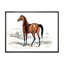 Cheval rétro - peinture sur toile-59815783-59815790