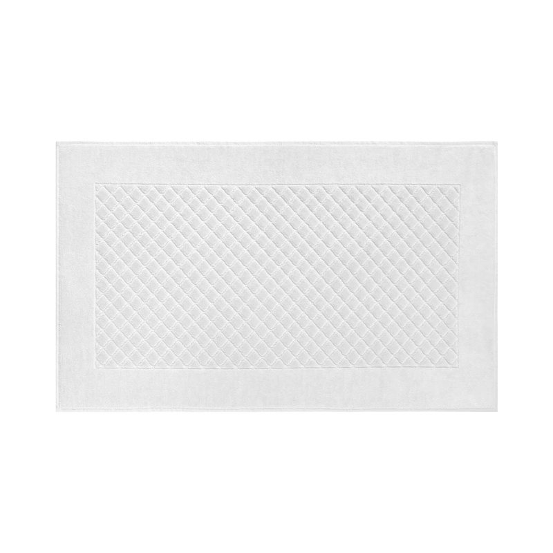 Etoile Bath Mat, Blanc