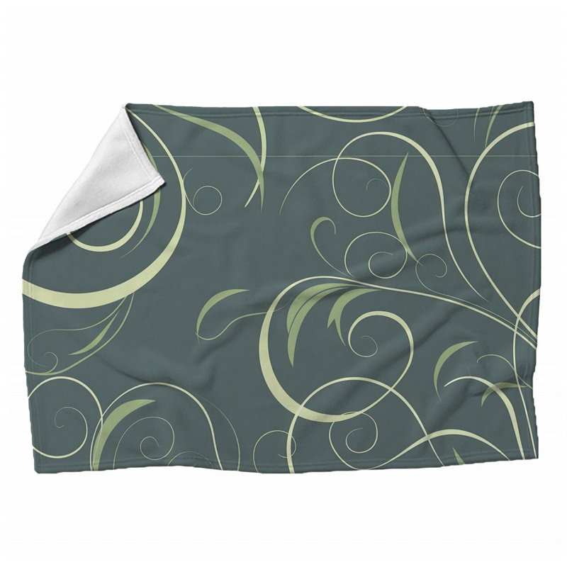 Machine Printed Throw Blanket, Throw