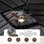 12 pi. L 12 pi. D Pavillon de jardin avec double toit