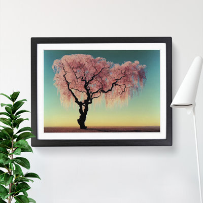 Evocative Weeping Willow Tree - Framed Print