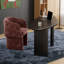 Bureau en bois massif noir Free Form-1113538214