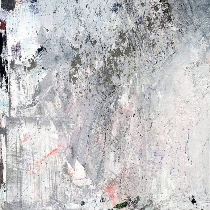 Whitecode Print by John Beard, 30" H x 30" W x 1.5" D, Unframed