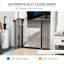 Pressure Mounted Pet Gate With Door