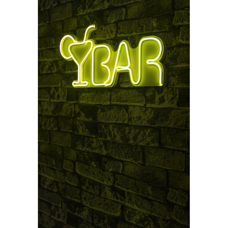Flexible Neon LED Lighting Strip, Waterproof IP67, 12V DC, 12.0 ft Long | Bright Yellow, 350 Lumens, 3400K | Durable PVC Foam Template, Perfect for Home Decor, Parties & Events, Easy to Install & Customize