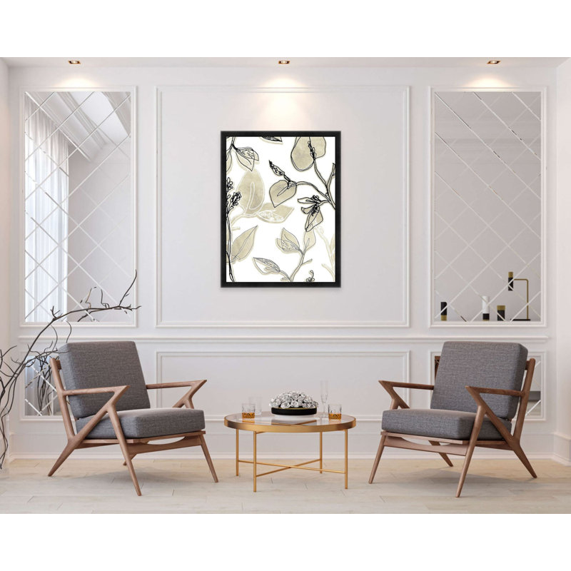 «Blue and Purple Flower Song III» par Vassileva Silvia, reproduction sur toile flottante