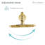 Ivy Single-Handle 1 Spray 8" Wall Mounted Fixed Shower Head (Valve Included)-88248705