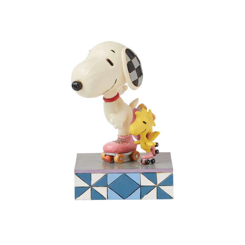Figurine Peanuts par Jim Shore Snoopy & Woodstock