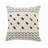 Geometric Shapes Textured Cotton Throw Pillow