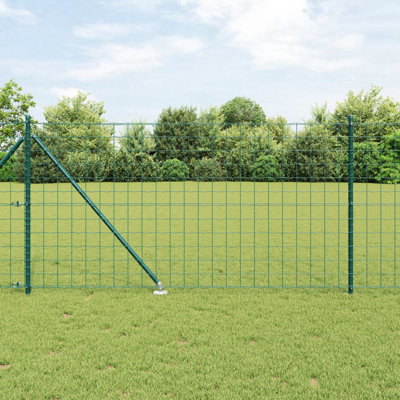 Powder-Coated Steel Border Fencing