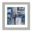 Patchwork abstrait II - peinture encadrée-59483443-59483442