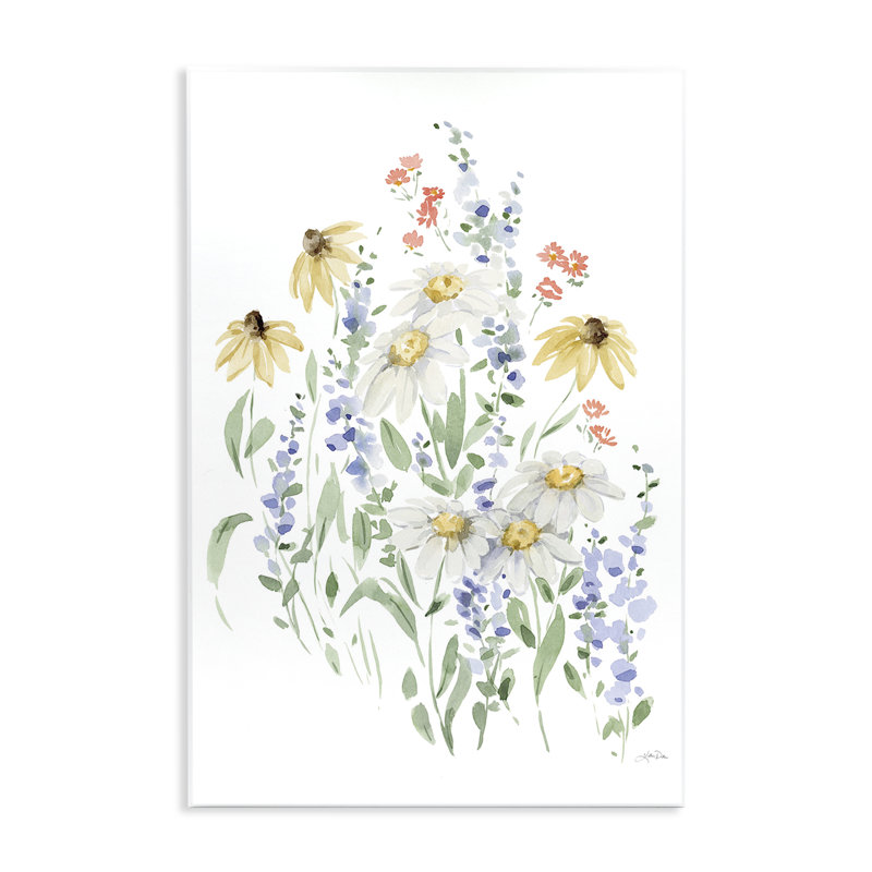«Soft Summer Garden» par Katrina Pete, H 19 po x l 13 po