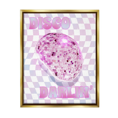 «Chequered Disco Darlin 'Floater Frame» par Ziwei Li sur