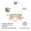 Luminaire suspendu à pampille en aluminium-114219461