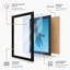 Gentle Hand Descending Minimalist 1 Piece Single Picture Frame Wall Art-136580764-136580765
