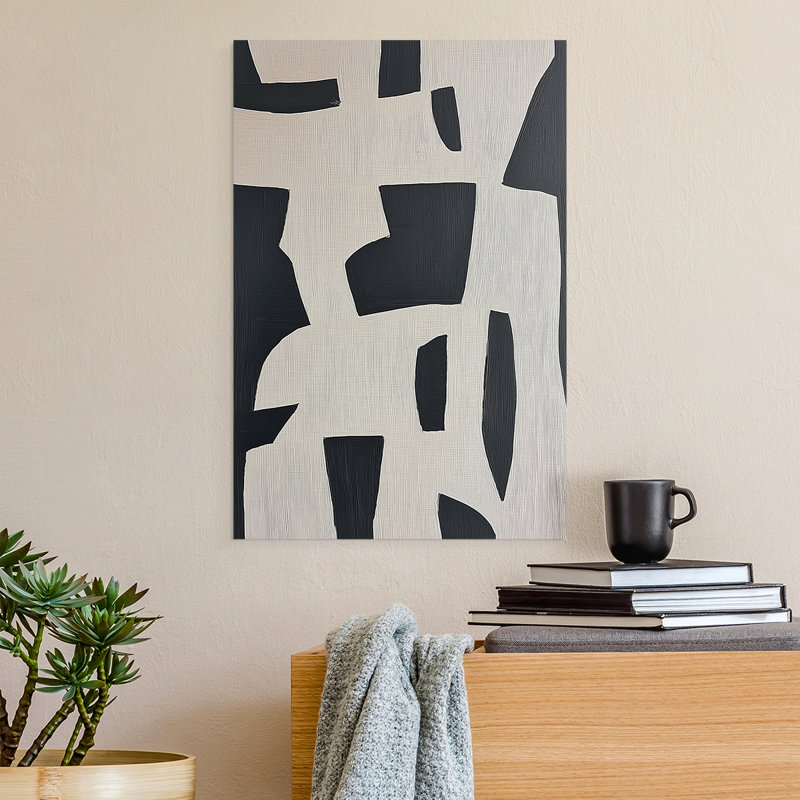 ABSTRACT Series DC III - Impression sur toile seulement - NON-CADRE, H 18 po x l 12 po