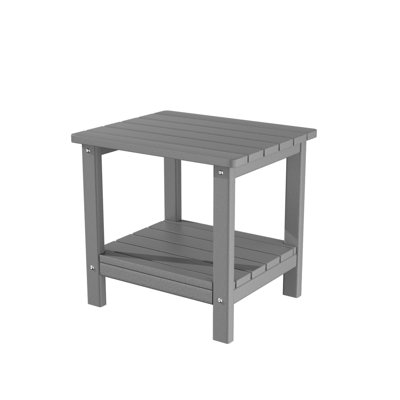 Premium HDPE Outdoor Storage Table – All-Weather Durability & Perfect for Any Patio by Ebern Designs