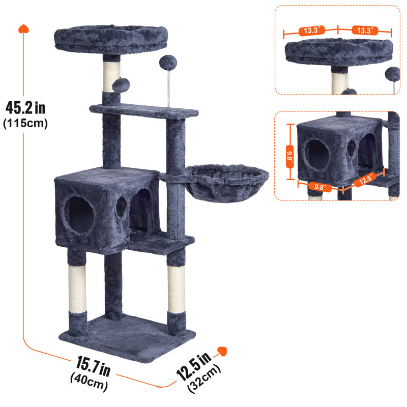 114.8cm H Cat Tree