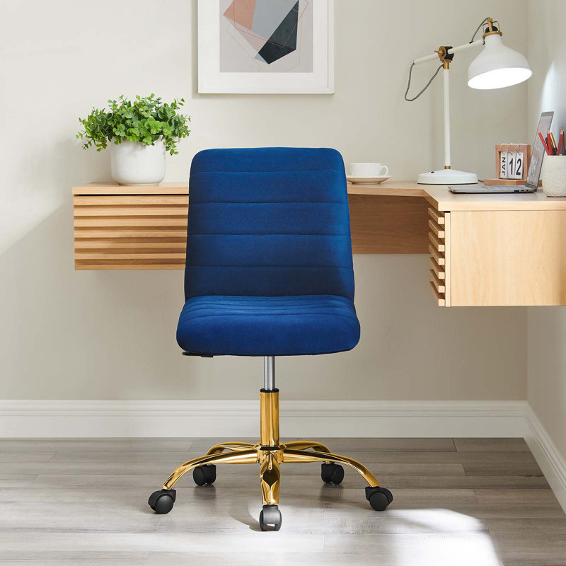 Chaise de bureau Ripple Performance, Bleu marine