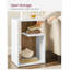 Aleander Block Rectangular Side Table