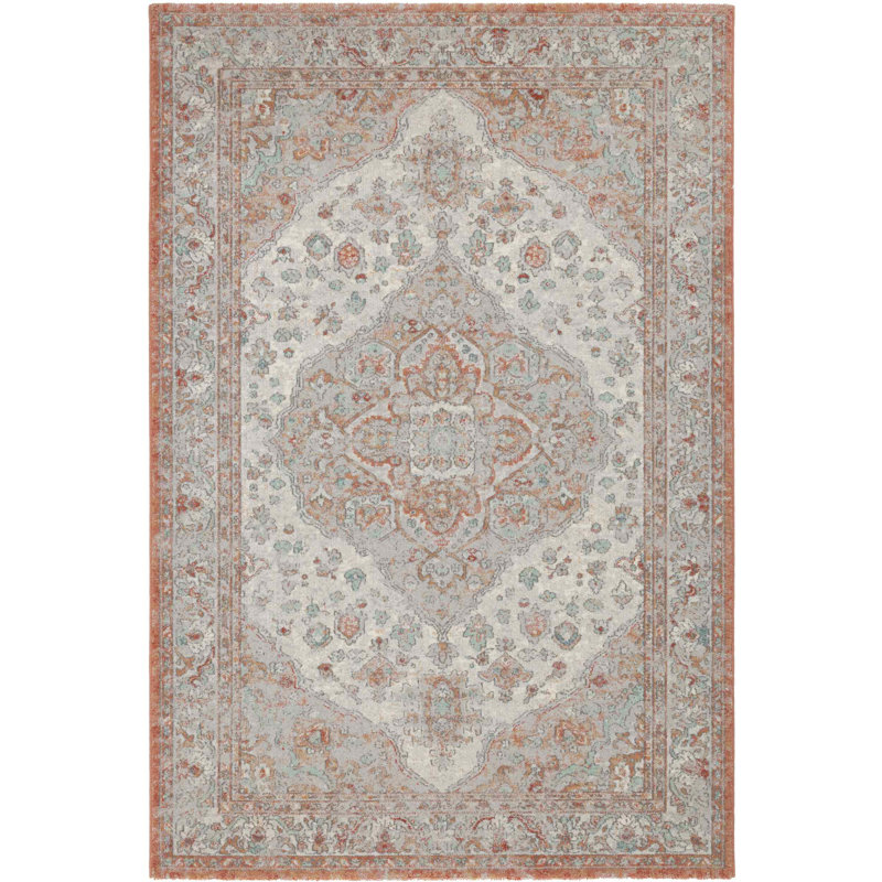 Caseylee Oriental Wool Area Rug, Rectangle 80 x 160cm