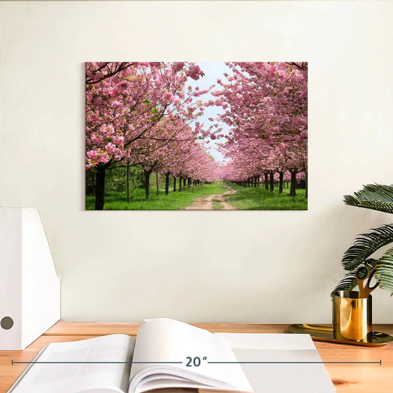 Harnek Berlin Cherry Blossom, 8" H x 12" W