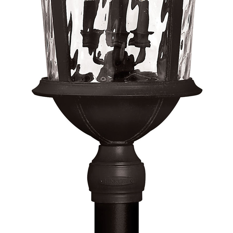 Saturn 34.75" Six-Light Candle Outdoor Post/Pier Mount Lantern