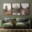 Art mural encadré sur toile, rétro muraux abstraits pour chambre à coucher-1668609043-1668609042
