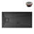 60 in. x 32 in. Alcove Acrylic Shower Base in Glossy Black With Left Drain, Drain Included-115227516