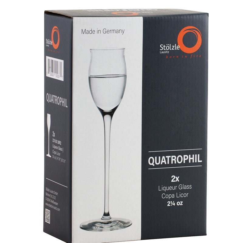 Stölzle Lausitz Quatrophil Grappa Brandy Tasting Glass 2 ¼ oz