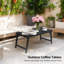 Table d'appoint d'extérieur pliable et rectangulaire-913979798