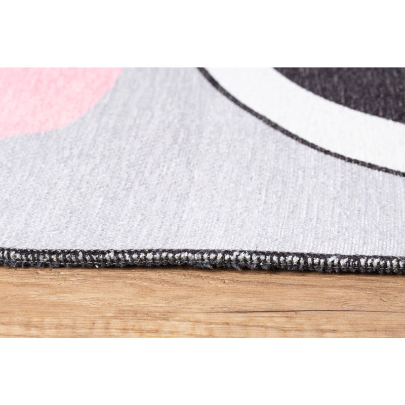 Tapis 100% polyester de qualité supérieure, 6,9 x 10,2 pi | 1850 g / m², hauteur de poils de 0,2 po | Polyester recyclé dessous | Lavable à la machine à 30 ° C | Conception douce, durable et écologique pour les espaces de vie modernes