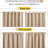 Blackout Curtain Light & Noise Reducing Room Darkening Drapes for Bedroom/Living Room/Kitchen, 2 Pieces-101685622-101685580