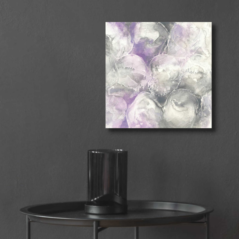 «Amethyst Circles II» par Chris Paschke, H 12 po x l 12 po x P 0,13 po