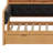 Versatile Sleeper Bench Featuring Upholstered Headboard, Open Shelving, Trundle Bed, and Power Hub-1521326378